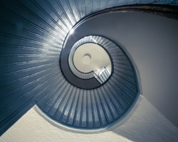 2015 05-San Diego Point Loma Light House Stairs